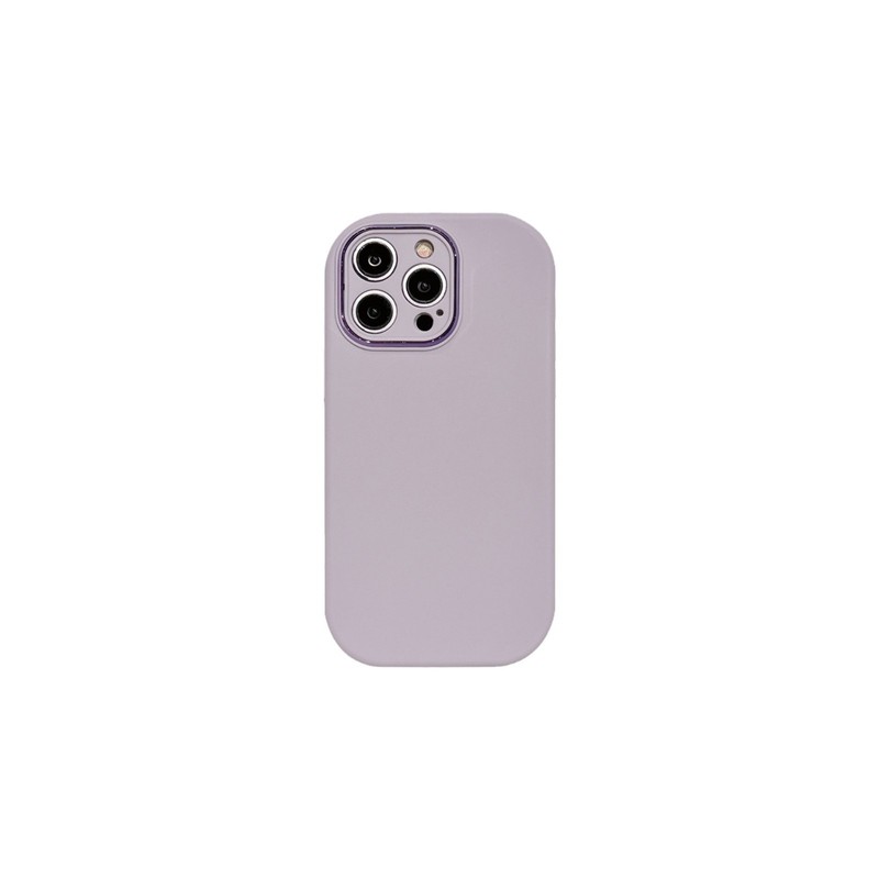 iphone15promax 無地シリコン携帯電話ケース Apple 14 電気メッキレンズ 13 細穴 16 落下防止 xr に適しています。|undefined