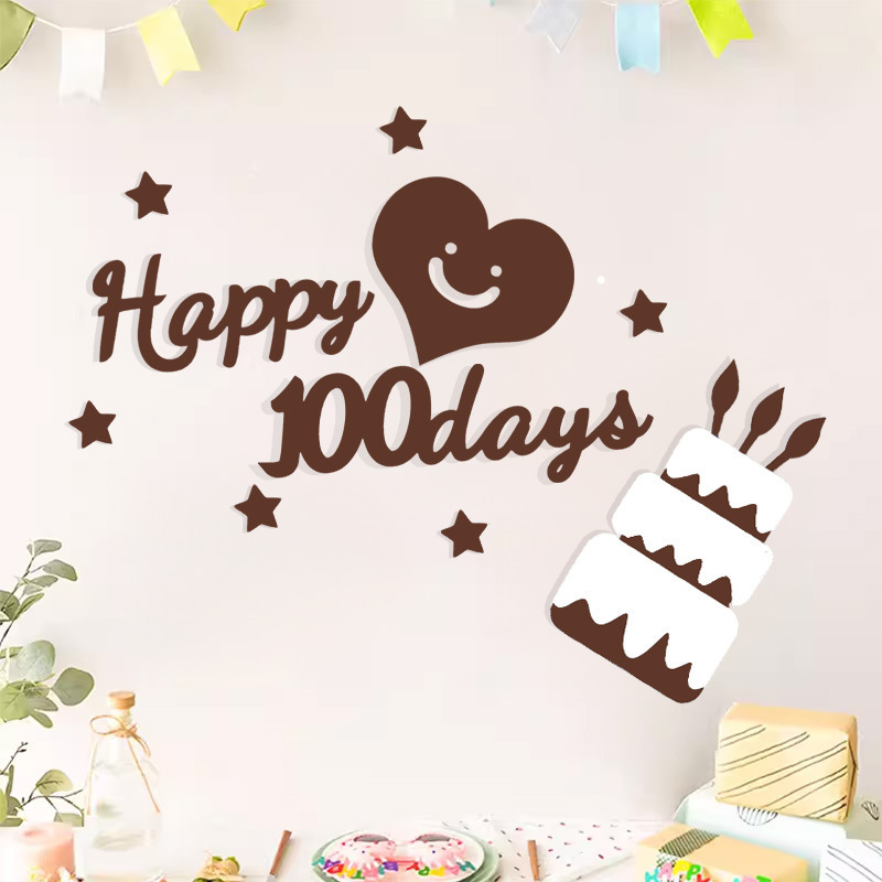 厂家直销森系ins风新生婴儿满月100天宝宝在家拍照生日百日道具背|undefined