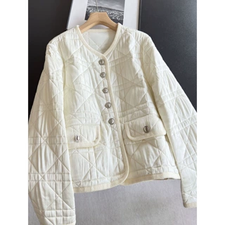 2026新款 气质人丝棉服外套 短款夹棉衣棉服百搭H女批发10CW80278