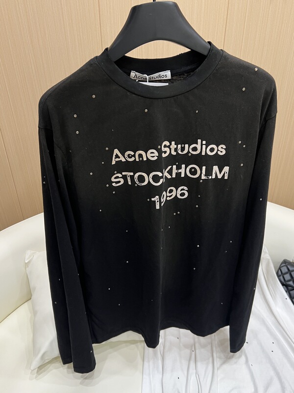 正しいバージョン 25 新しい An レター長袖 T シャツ 1996 デジタル印刷古い綿長袖ルーズ T シャツ男性と女性用|undefined