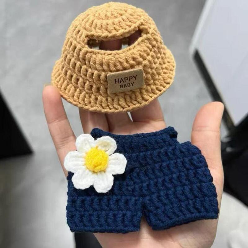 Labubu ラブブベビー服 20 センチメートルウール手編みかぎ針編み diy 材料パッケージギフト人形の服|undefined