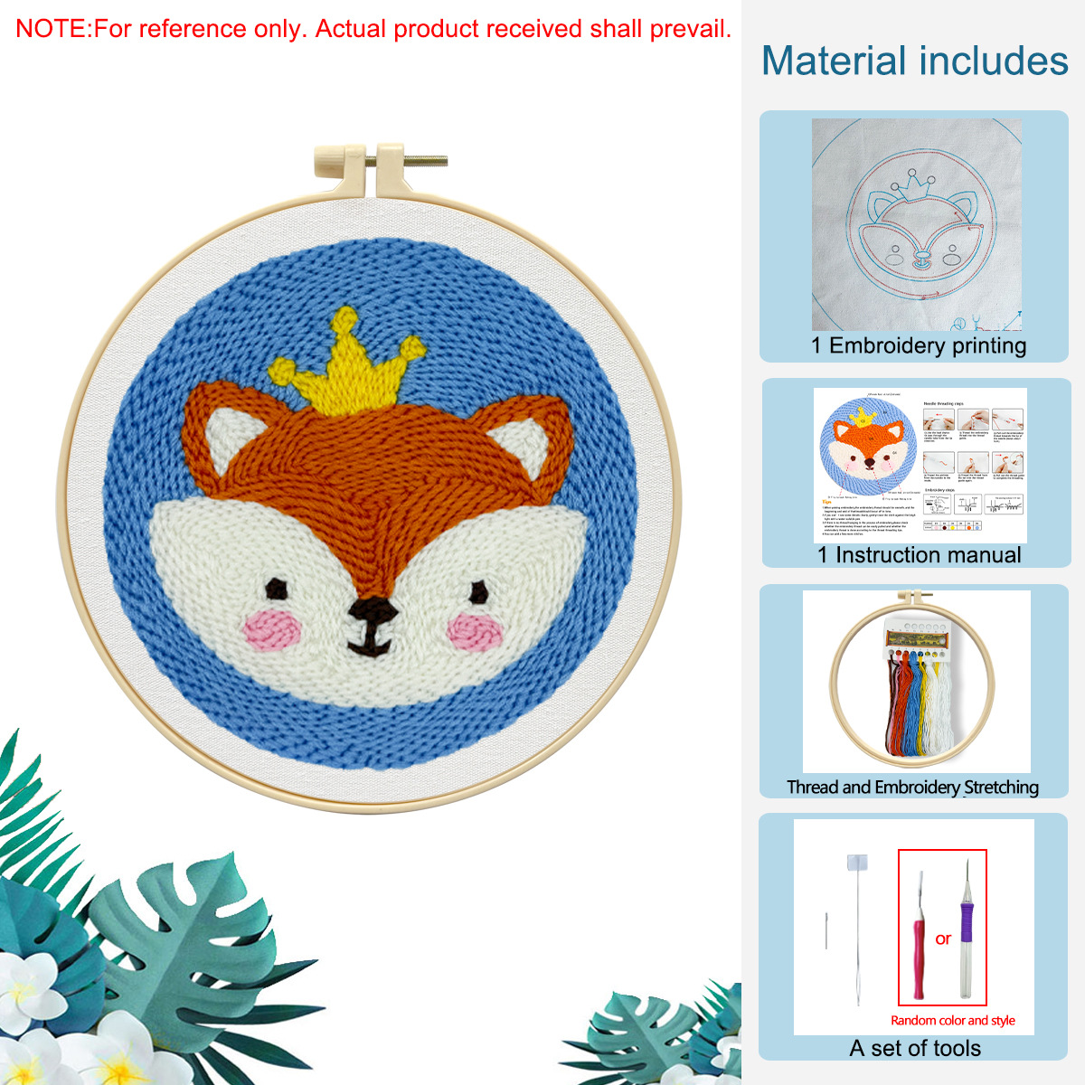 Amazon hilo de lana transfronteriza con material de cojín de taza de goma para paquetes de animales para niños hechos a mano DIY Kit para principiantes