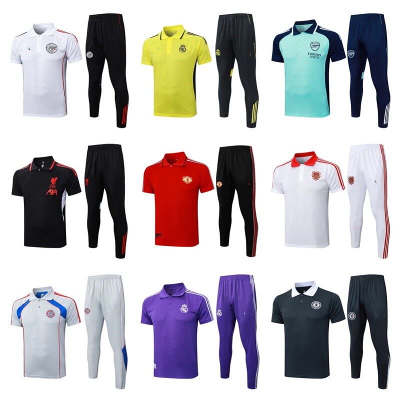 Spring, Autumn and Summer Training Uniforms Juventus Chelsea Argentina Paris Manchester United Real Madrid Flamengo Bayern Football
