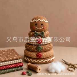 地中海风格石头烛台装饰摆跨境Halloween Crochet Spiral DIY件工