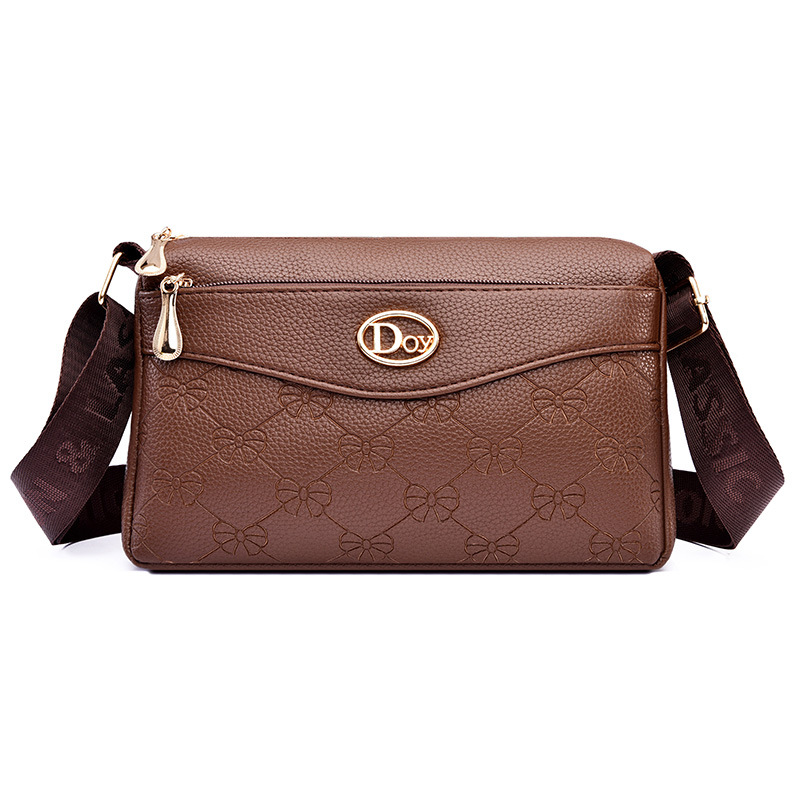 Bolsos de mujer de venta caliente transfronterizos Bolsos de mensajero de mujer rentables Bolsos de madre de mediana edad de un solo hombro de moda de cara suave