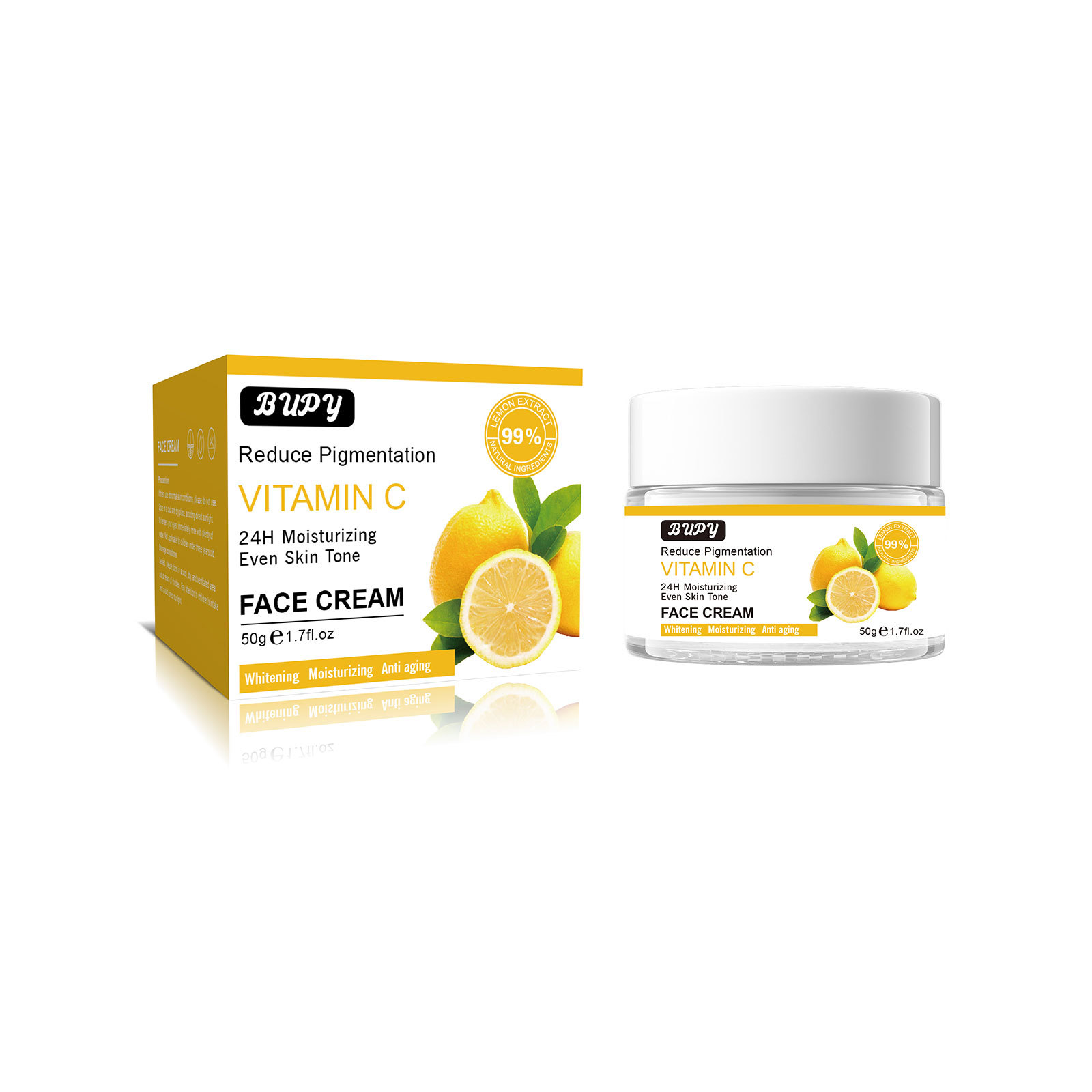 C BUPY Vitamine gezichtscrème vermindert rimpels, verstevigt, hydrateert de huid, verlicht pigmentatie en verheldert de ski_voghion.com