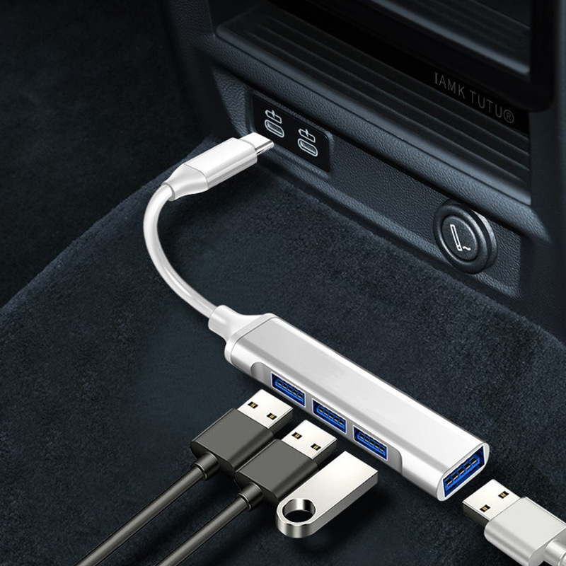 Factory Hub Hub Docking Station 4-in-1 Suitable for Typec Computers iPad Apple Computers Huawei Samsung