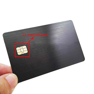 Original 144 Byte Intaglio Warranty Bank Slot 24k Gold Mirror Reflective visa Debit Blank with Chip Slot