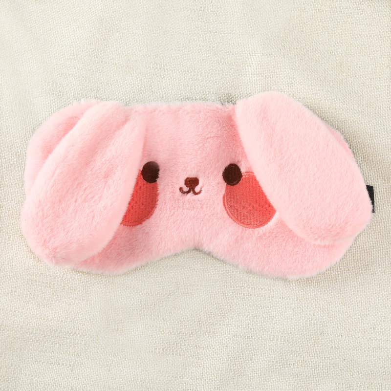 Mascherina notte per bambini in peluche con gel freddo_voghion.com