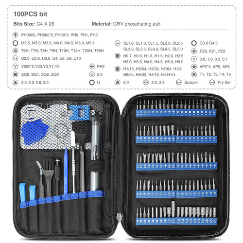Manufacturer 120-piece Electric Screwdriver Cordless Home Mini Drill Fully Automatic Small Electric Screwdriver