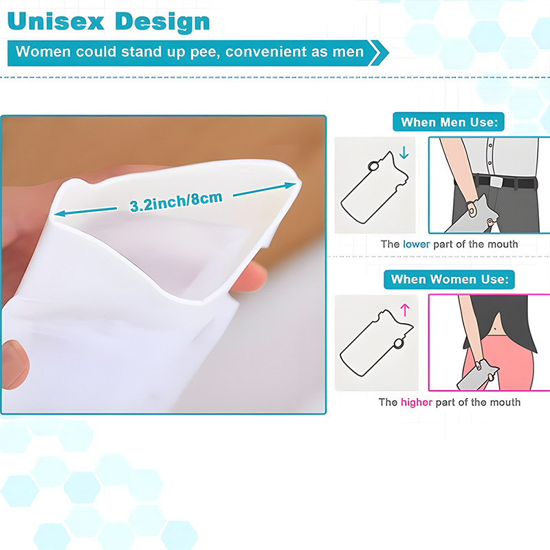 Car emergency urine bag travel disposable urine bag unisex portable urinal coach vomit bag