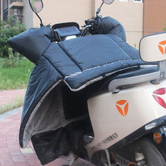 Shengbang Rongrong オートバイバッテリーとベルベットモデル冬シーズン Shengbang 車の防水電気自動車フロントガラスカバー冬厚手の保護