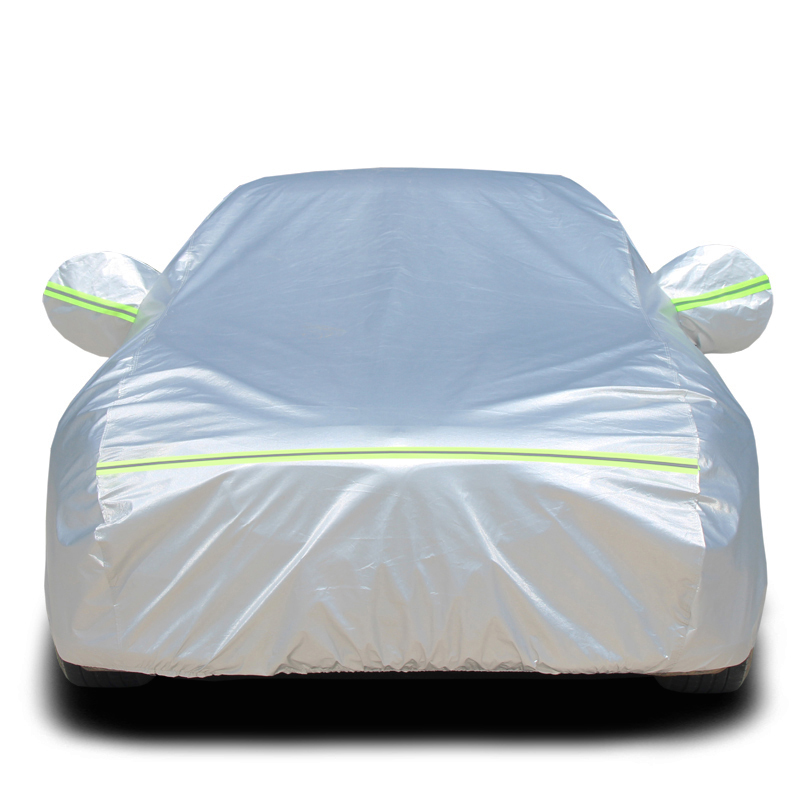 Car Cover, Sun Protection, Rain Protection, Heat Insulation, Sunshade, Universal All-Season Car Cover, Thickened Full Cover, Outer Cover, Anti-Freeze Car Cover