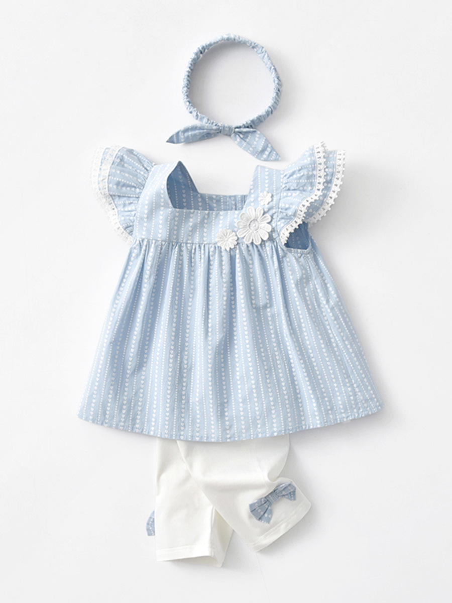 summer children's cute quality set drop-shaped