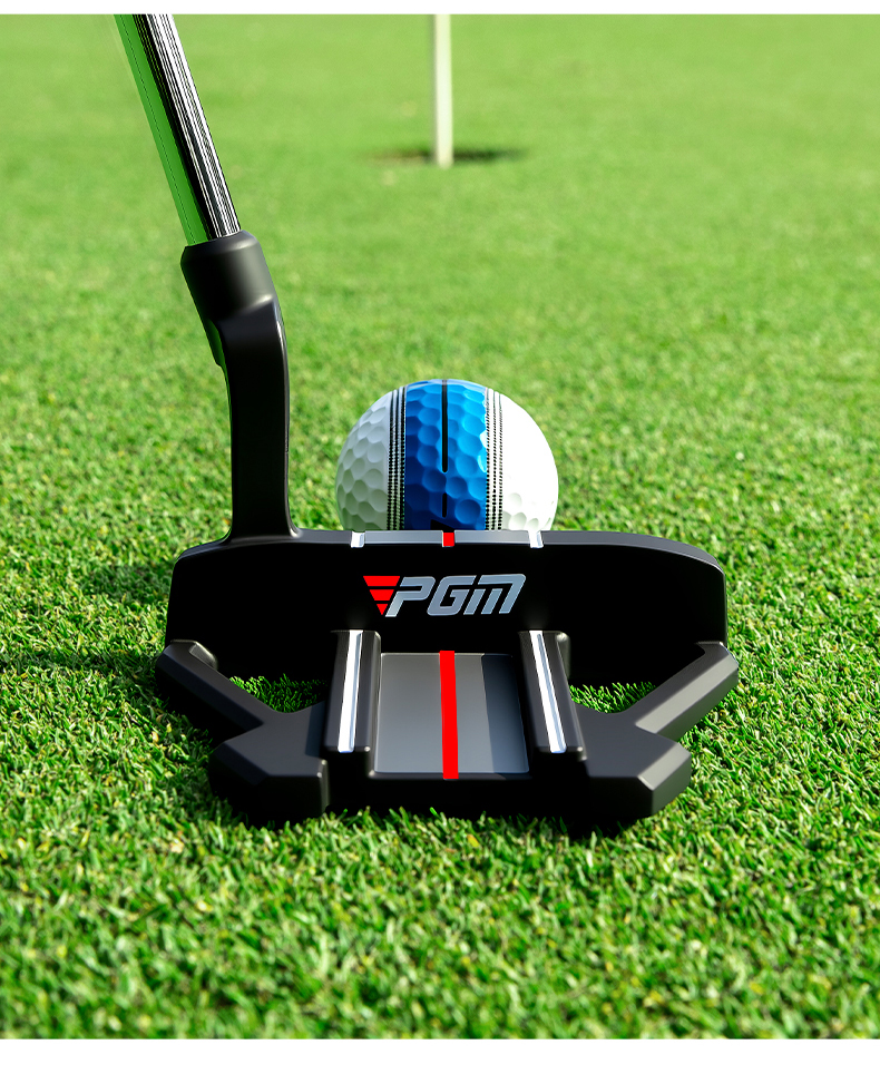 Gậy putter golf PGM ba đường ngắm, thân thép không gỉ, tay cầm TPE chống trượt — Gậy putter ngắm ba đường【Thân thép không gỉ/Tay cầm chống trượt TPE/Đường phụ trợ kéo dài, không có bao gậy】TUG096, Gậy putter ngắm ba đường TUG096 + kèm bao gậy chi tiết 12