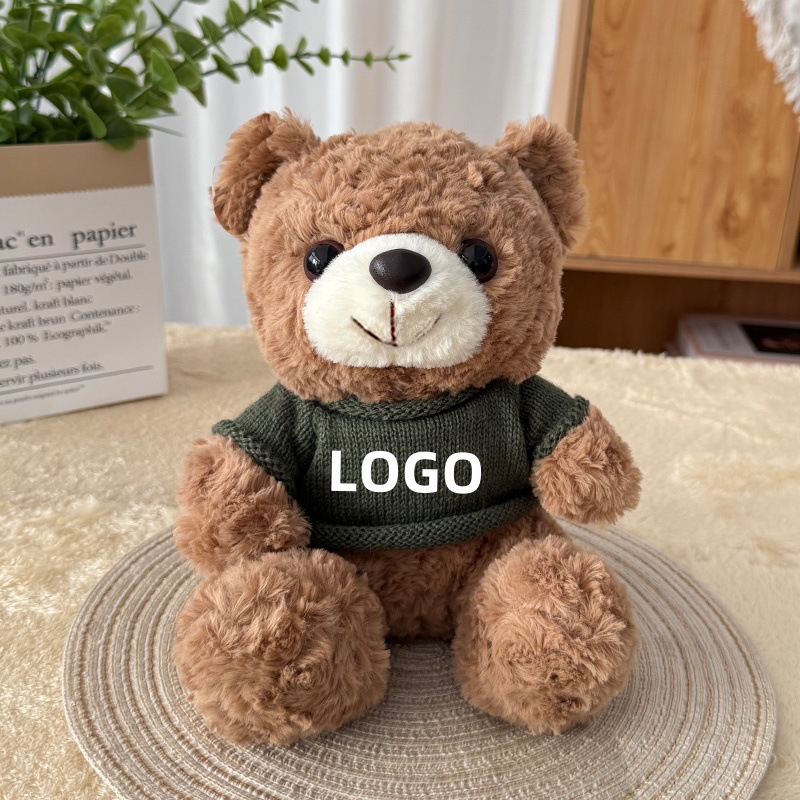 Logo imprimible Teddy Bear Teddy Bear DIY impresión de muñecas de regalo de la compañía de juguetes de peluche