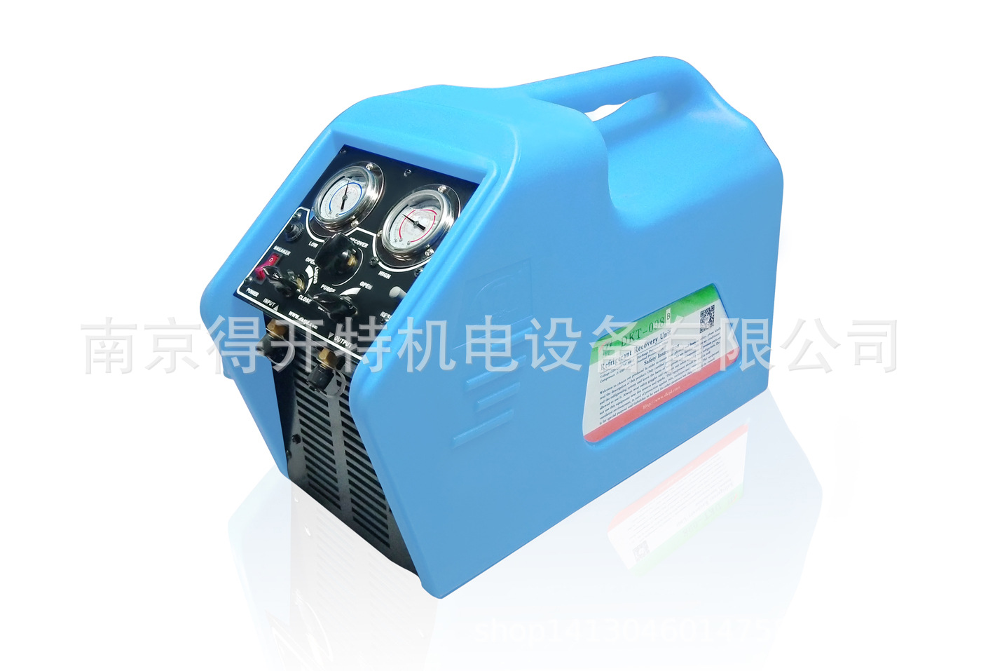 供应便携式船舶空调冷媒回收机 收氟机 加注机