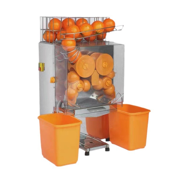 Máquina Exprimidora de Jugo de Naranja Recién Exprimido, Exprimidor de Jugo de Naranja Especial para Comercio Internacional, Exprimidor Comercial de Naranja y Granada de Acero Inoxidable