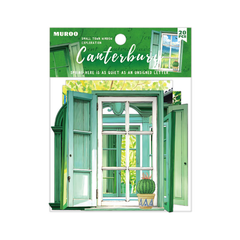 Paquete de material de puertas y ventanas huecas de Mu Ran