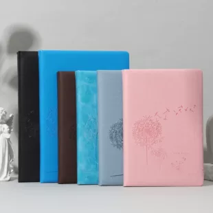 Записная книжка A5 в кожаной обложке простая