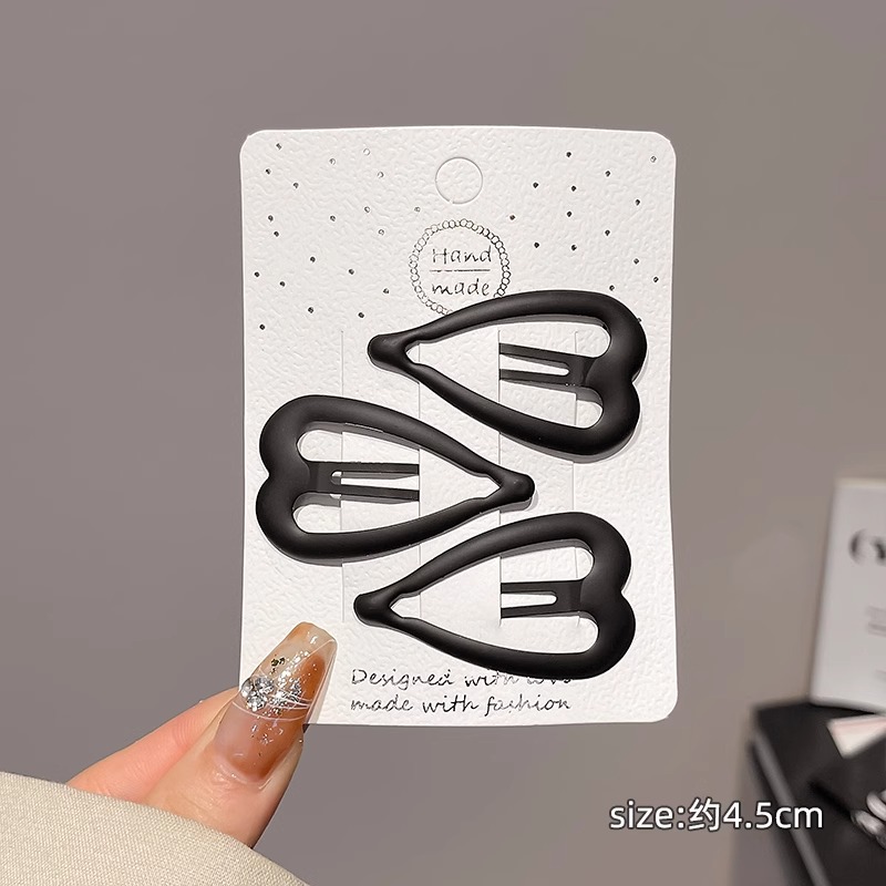 Versatile black hearts-3 piece set