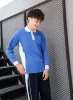 Middle school male autumn clothing (long -sleeved+pants conventional model)