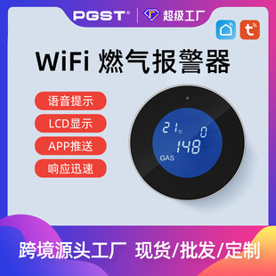 home wifi wireless gas alarm graffiti smart gas gas gas detector factory