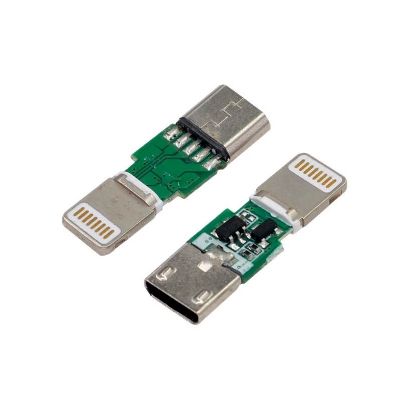 Адаптер Hezhi MK к lightning мужской адаптер L24.2 MCiro женский к интерфейсу Apple