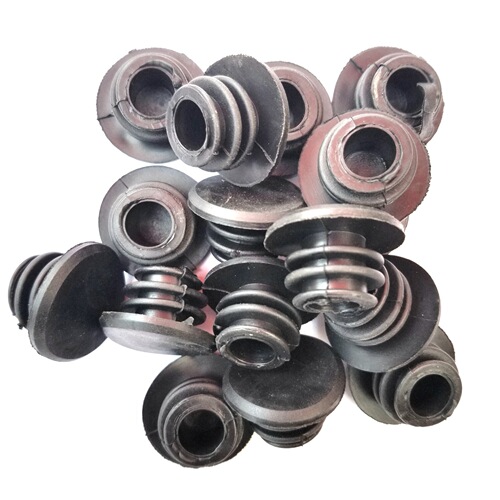 Bicycle handlebar plug, mountain bike rubber handlebar plug, locked handlebar plug, handlebar plug, rubber plug plug