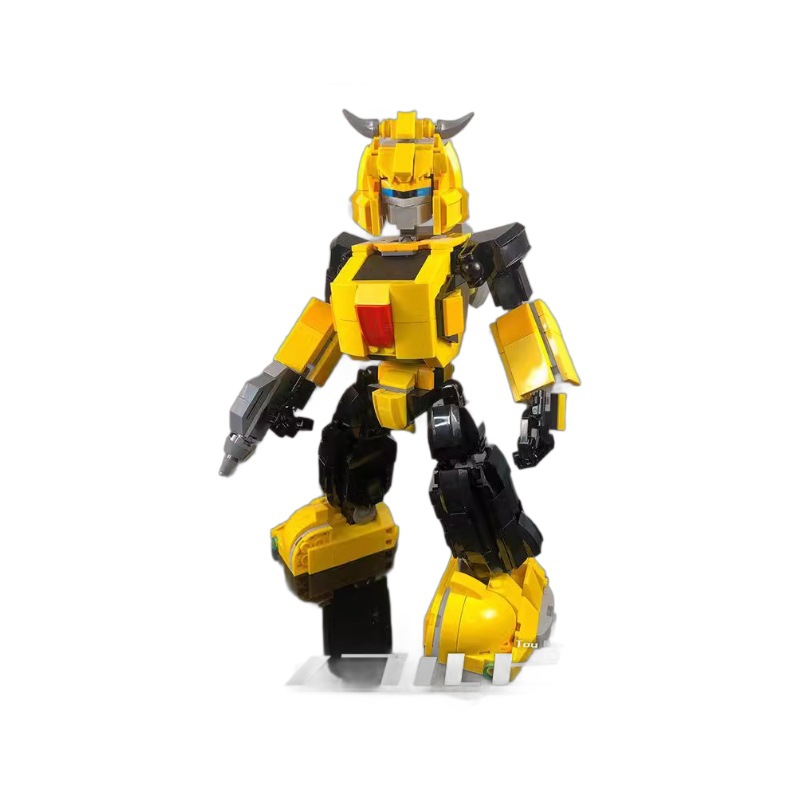 Конструктор Lego, игрушка, Бамблби, робот, бой