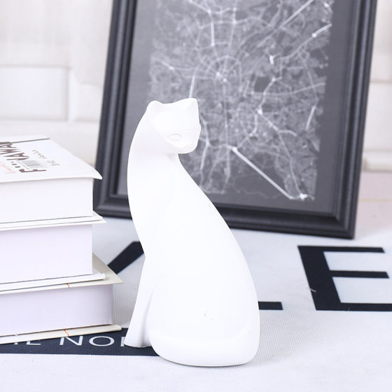 Nordic Ins Kitten Resin Ornaments European-style Crafts Decorative Ornaments Student Gifts Student Gifts