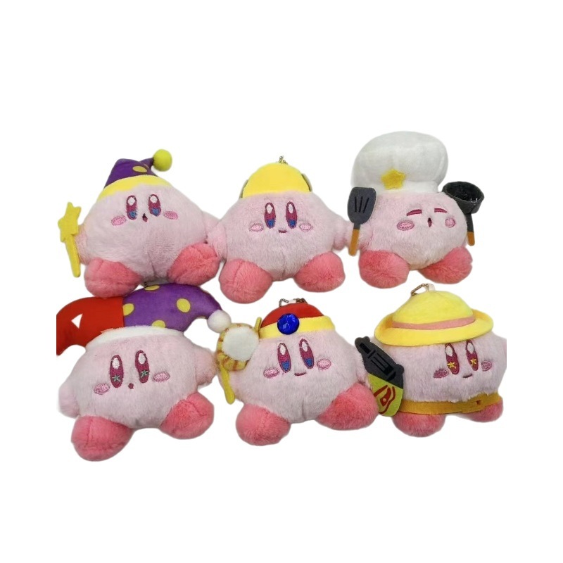 在庫あり 星のカービィ ぬいぐるみペンダント 可愛いカービィおもちゃ 女の子向けギフト ランドセル飾り キーホルダー フィギュア|undefined