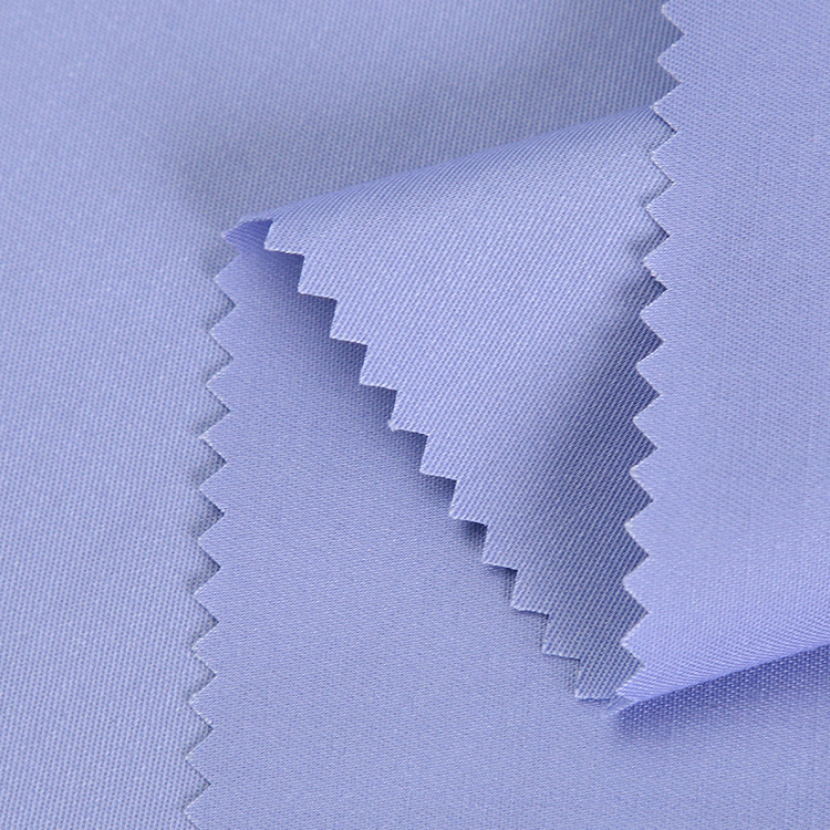Proveedores textiles al por mayor de tela multicolor Twill tejido TC tela de camisa de hombre
