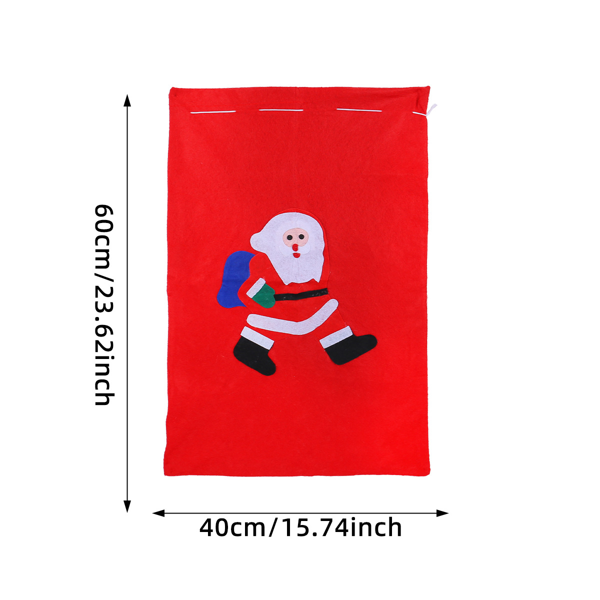Ropa de Navidad no tejida Ropa de Navidad Ropa de hombre de Navidad Ropa de vestir de Santa Claus Traje de Navidad Conjunto de 5 piezas