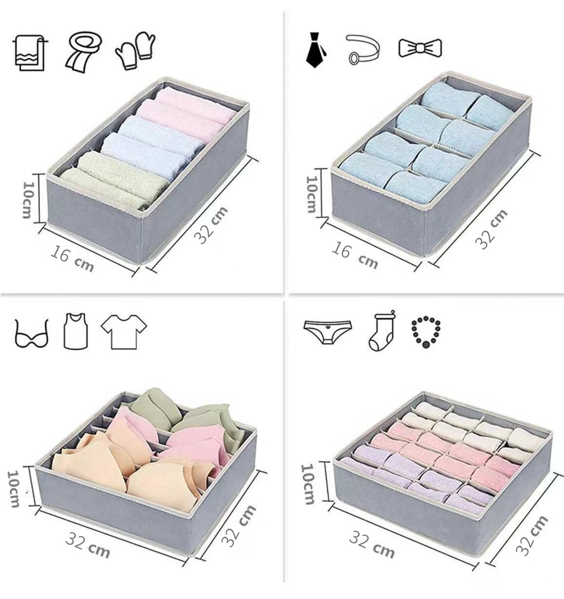 尺寸四件套对比图