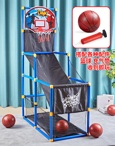 Children's basketball frame liftable shooting machine parent-child educational toys indoor and outdoor suitable for cross-border dropshipping for boys and girls