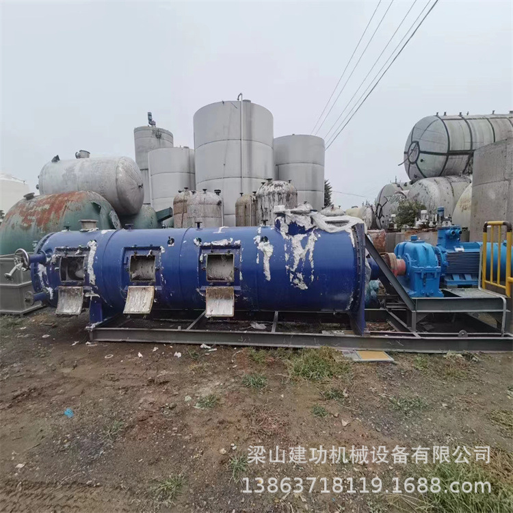 二手8立方不锈钢汽提机 卧式汽提机 精制棉汽提机 回收