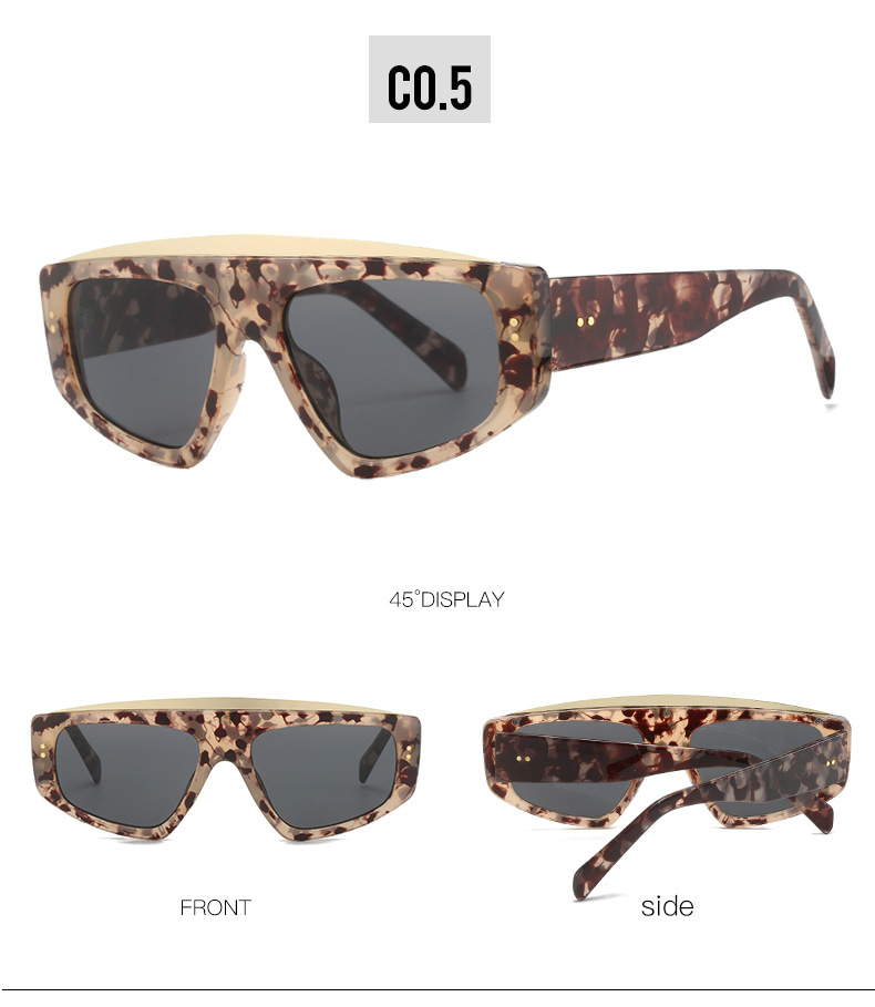 Triangle Frame Sunglasses For Men And Women Versatile Style_voghion.com