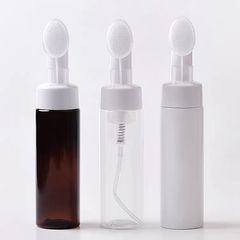 现货100/120ml洗面奶泡沫瓶 PET塑料洁面刷起泡瓶 慕斯泡沫分装瓶