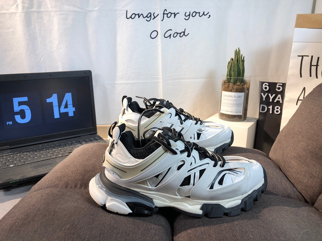 파리 토레 신발 3.0 블랙 베이지와 화이트