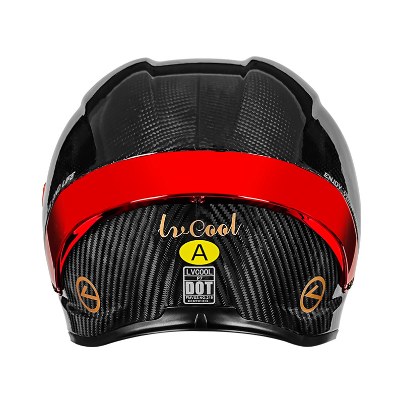 Casco de fibra de carbono para motocicleta de segunda generación, nuevo casco para hombre certificado 3c, casco completo para motocicleta, cuatro estaciones para hombres y mujeres, lentes dobles universales