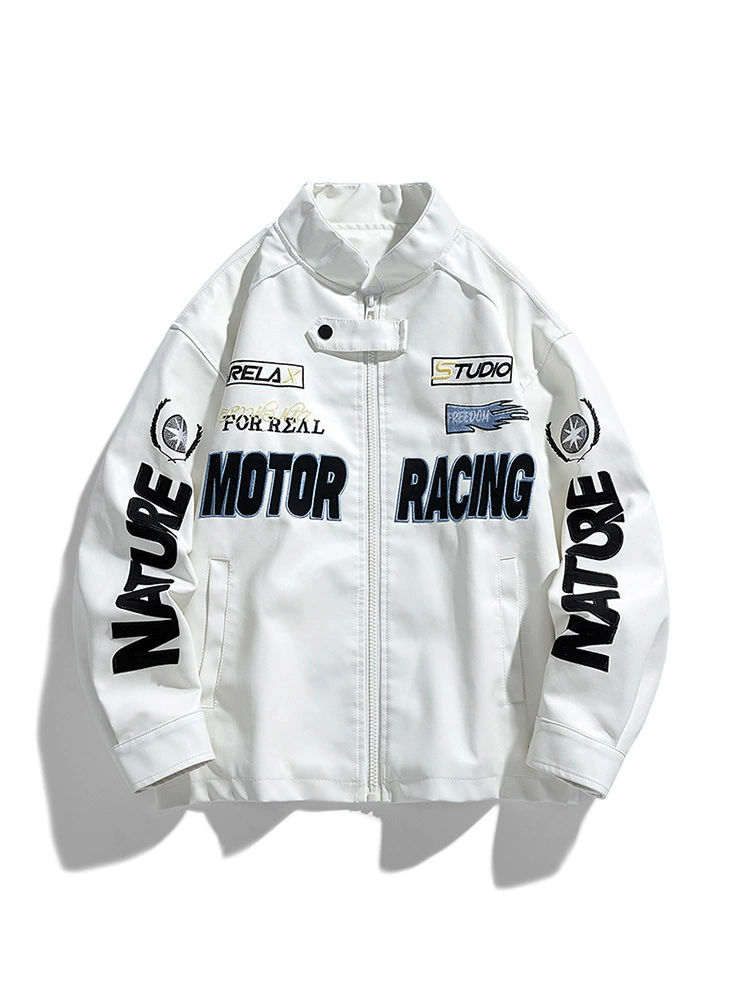 Jacket, Windproof Polyurethane Autumn Jacket, Thickened Cotton-Lined, Sizes M–3XL