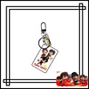 Cartoon BTS double -layer transparent edge keychain new Tiny Tan group series acrylic keychain