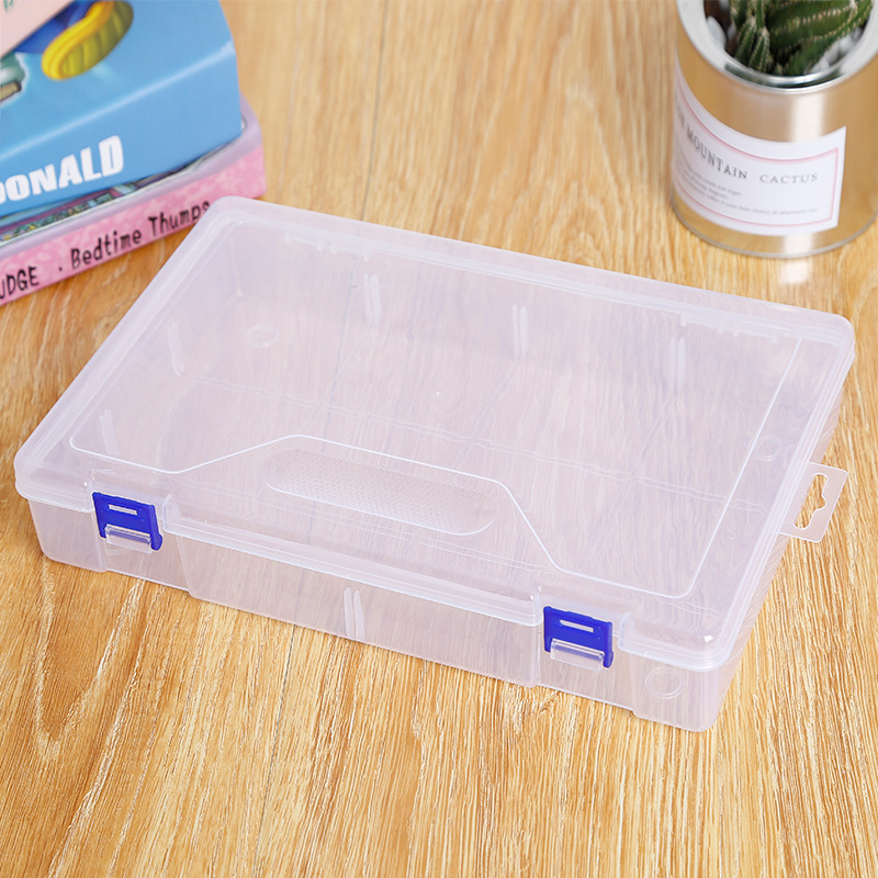 PP大号空盒 双扣独立扣 渔具收纳盒 工具盒