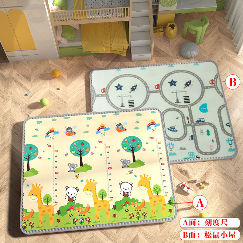 Factory wholesale crawling mat children's game mat baby crawling mat household floor mat crawling mat pattern can be selected