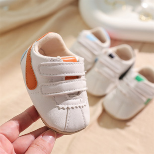 2023 Spring and Autum 0-1 Year Old Male and Female Infants Baby Toddler Shoes Soft Sole Non-Slip 5-8-11 Month Old Baby Shoes