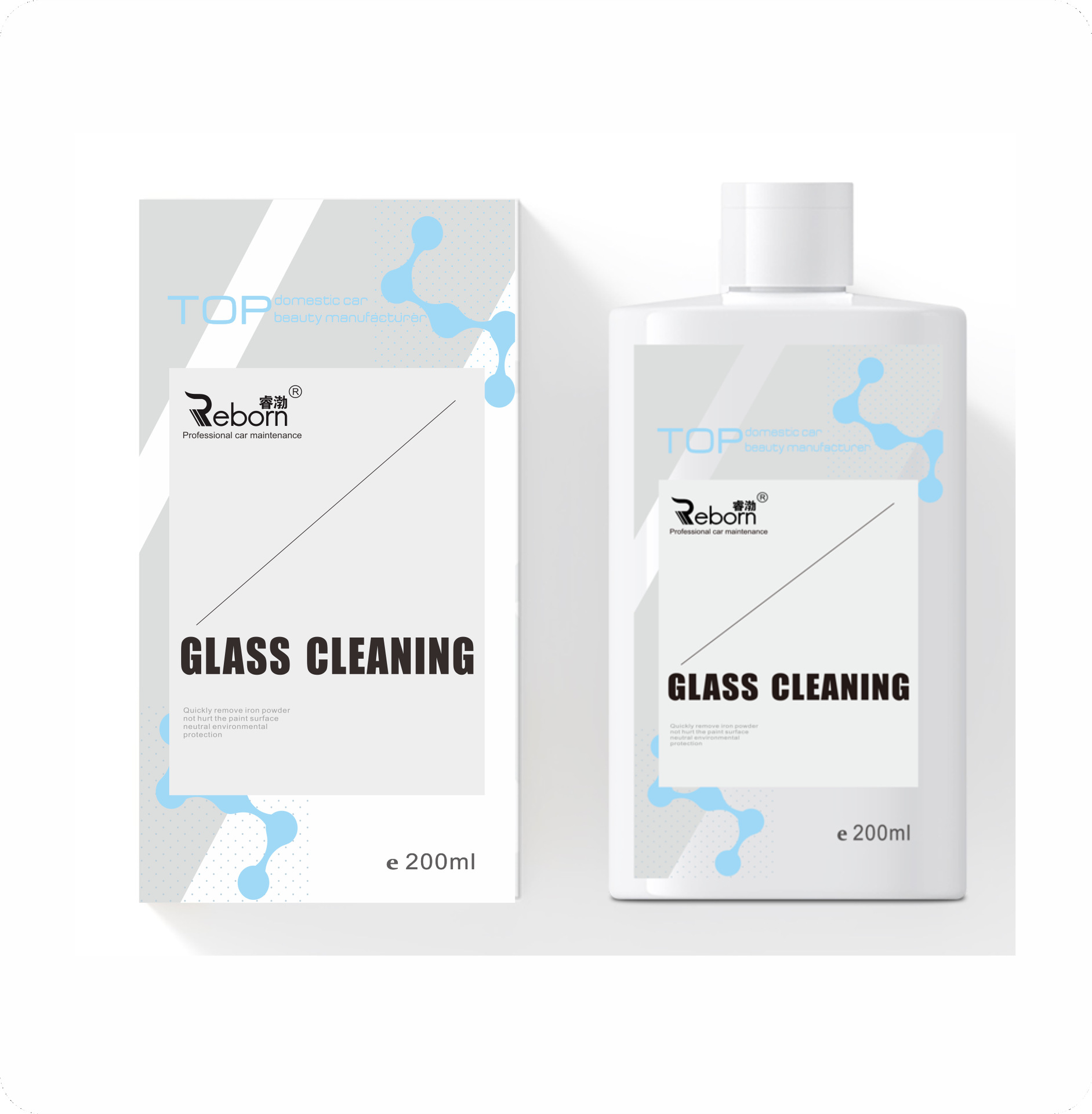 Glass Oil Film Removal Cream Car Glass Cleaning Cleaner Decontamination Car Wash Water Wax Decontamination Cleaning Agent