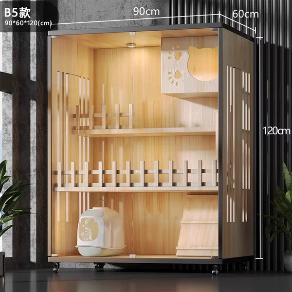 TB5 upgrade log color 90x60x120cm [Lonely Villa]
