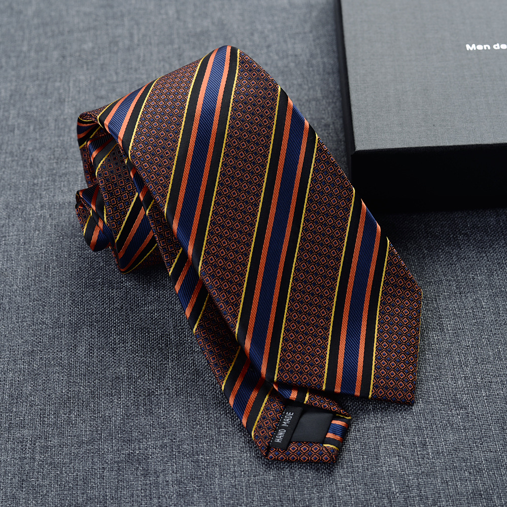 Fabricantes de corbata de patrón de alto nivel de caballero transfronterizo de estilo británico de negocios camisa casual accesorios de moda
