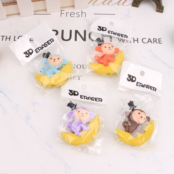 cute eraser with animals for students